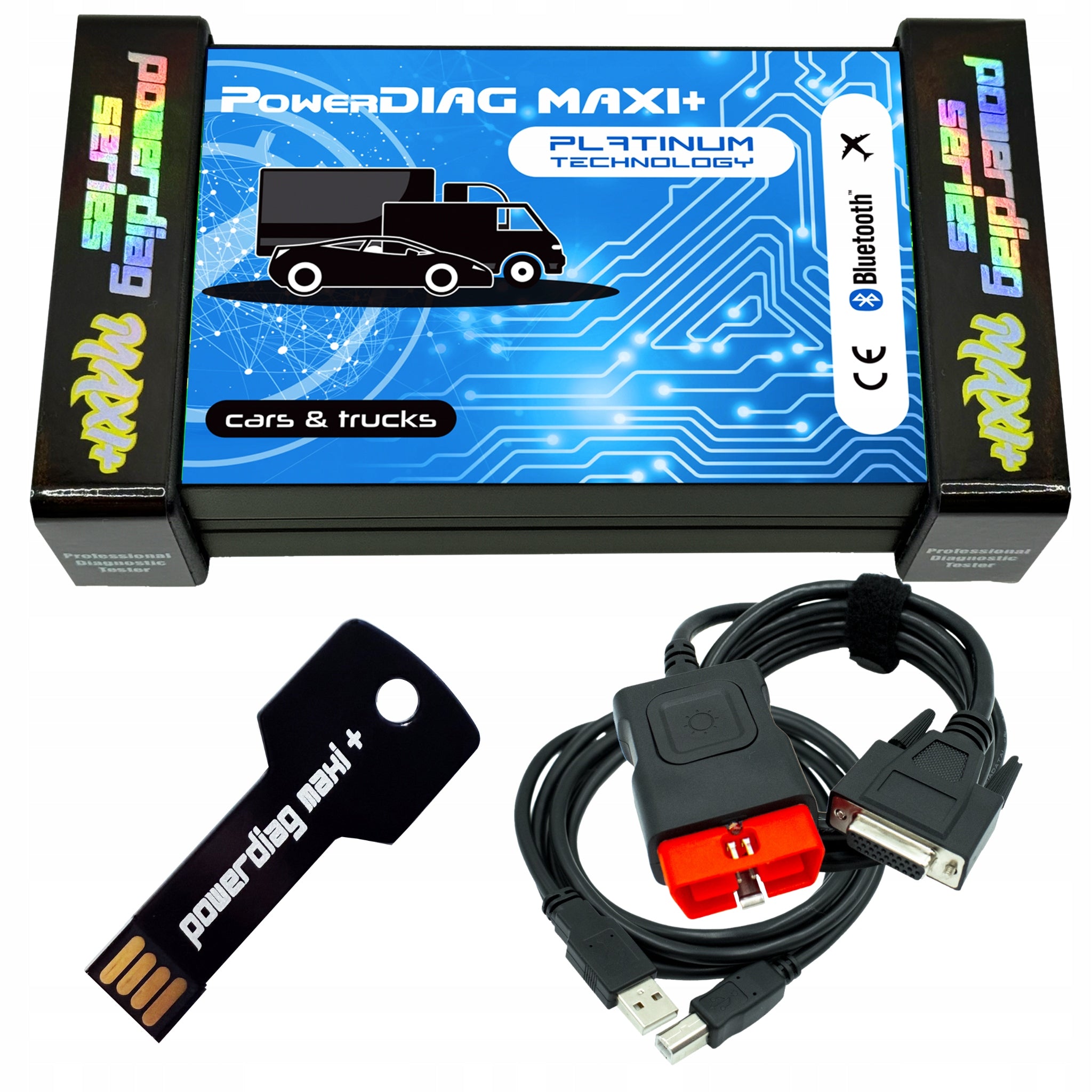 Tester Interface Diagnostic Scanner OBD TRUCK DELIVERY Polish SET Manufacturer code PLATINUM OS CIEZ WAL