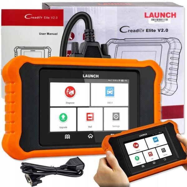 Tester Launch Creader 2.0 OBD2 Peugeot Citroen diagnostics cars 12V Manufacturer code Launch Creader Elite 2.0 for Peugeot Citroen