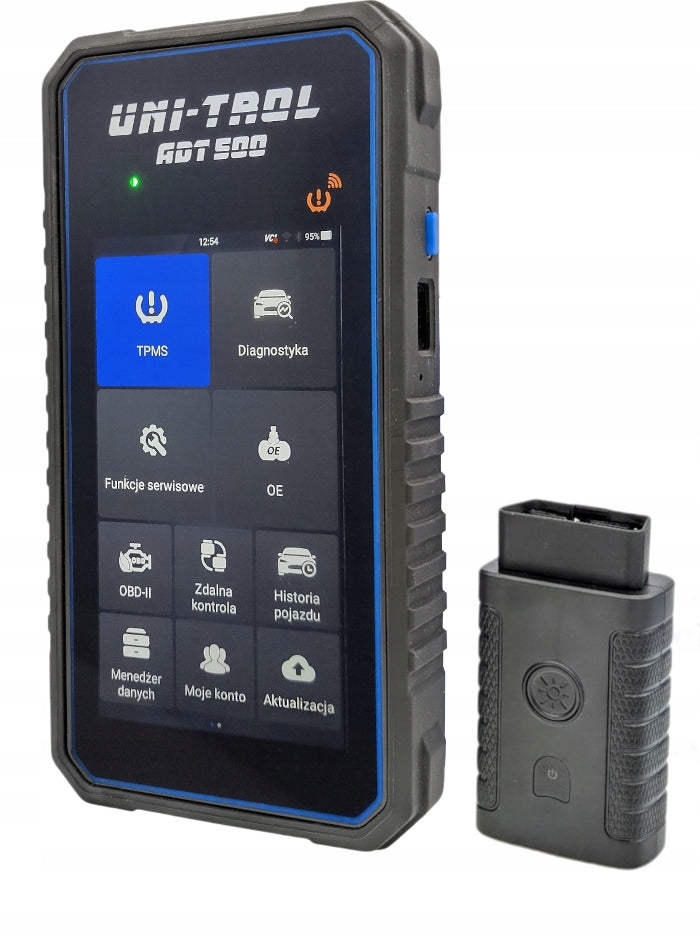 Tester Programmer TPMS Uni-Trol ADT 500 Language PL WiFi Lifetime Update Brand Uni-Trol