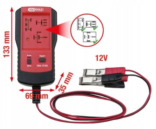 Tester, relay KS Tools 150.1755 Manufacturer code 150.1755