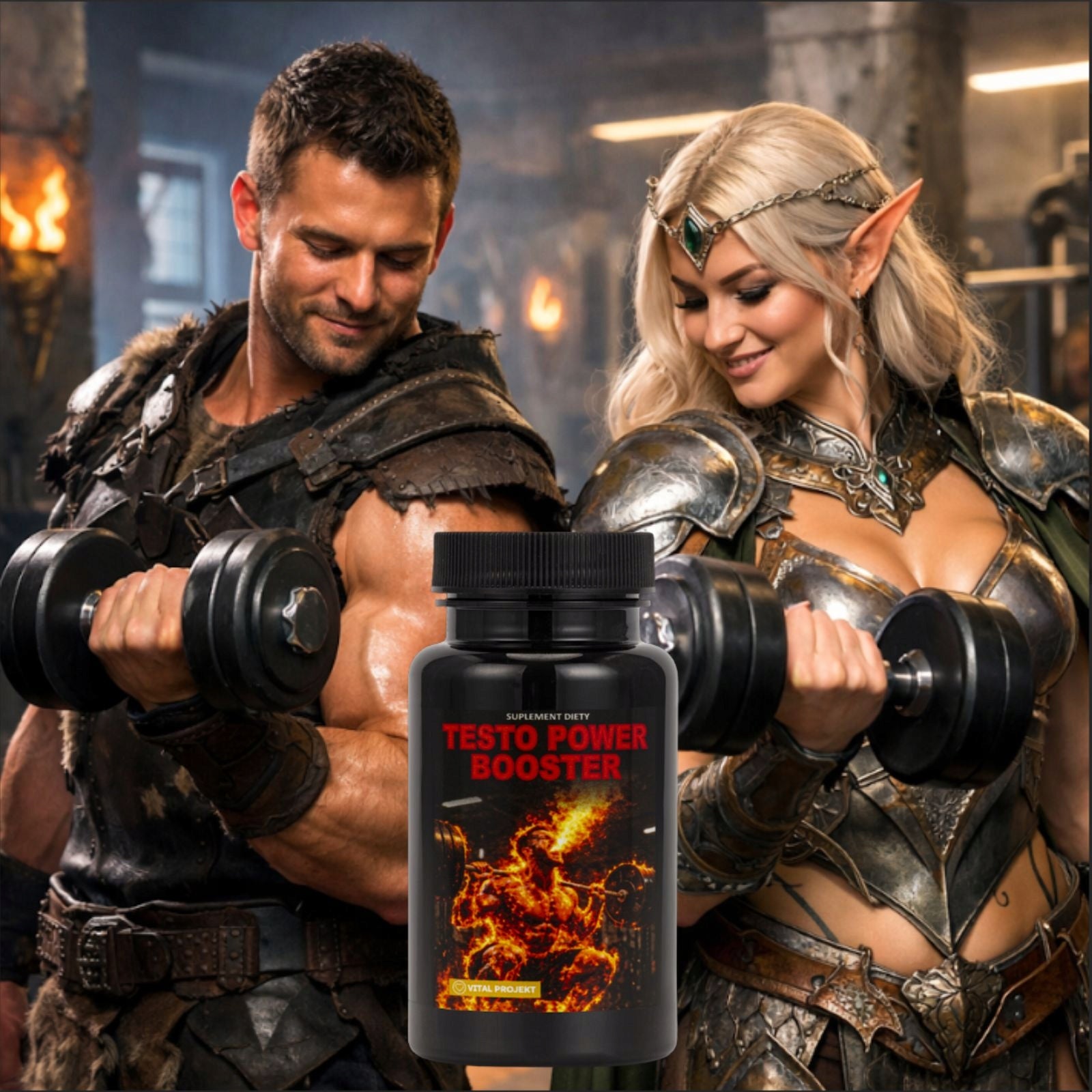 Testo Power Booster TESTOSTERONE Potency Prostate STRENGTH ENHANCER LIBIDO Expiration date at least 1 year from the date of purchase
