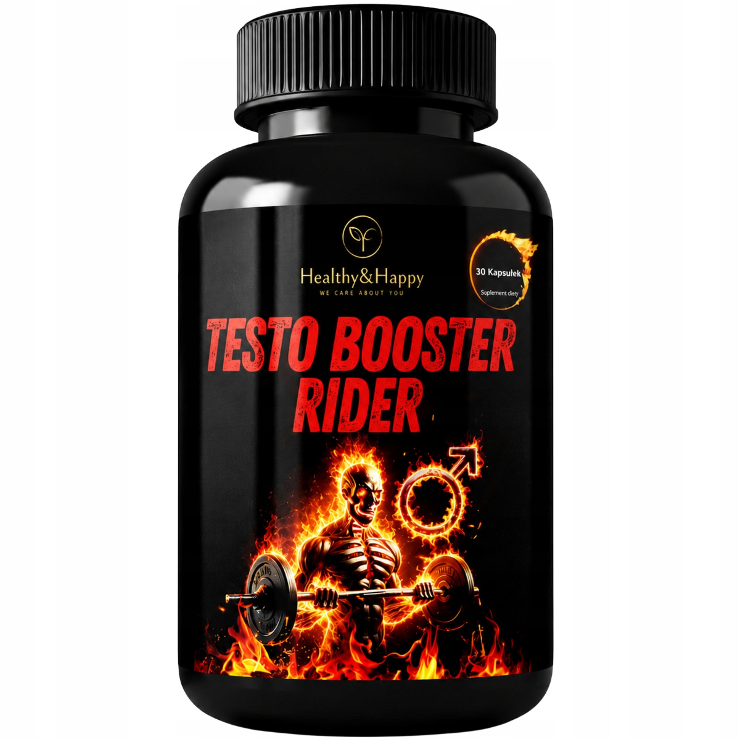 Testo Rider BOOSTER TESTOSTERONE Libido Potential Male Strength Fatigue Expiration date at least 1 year from the date of purchase