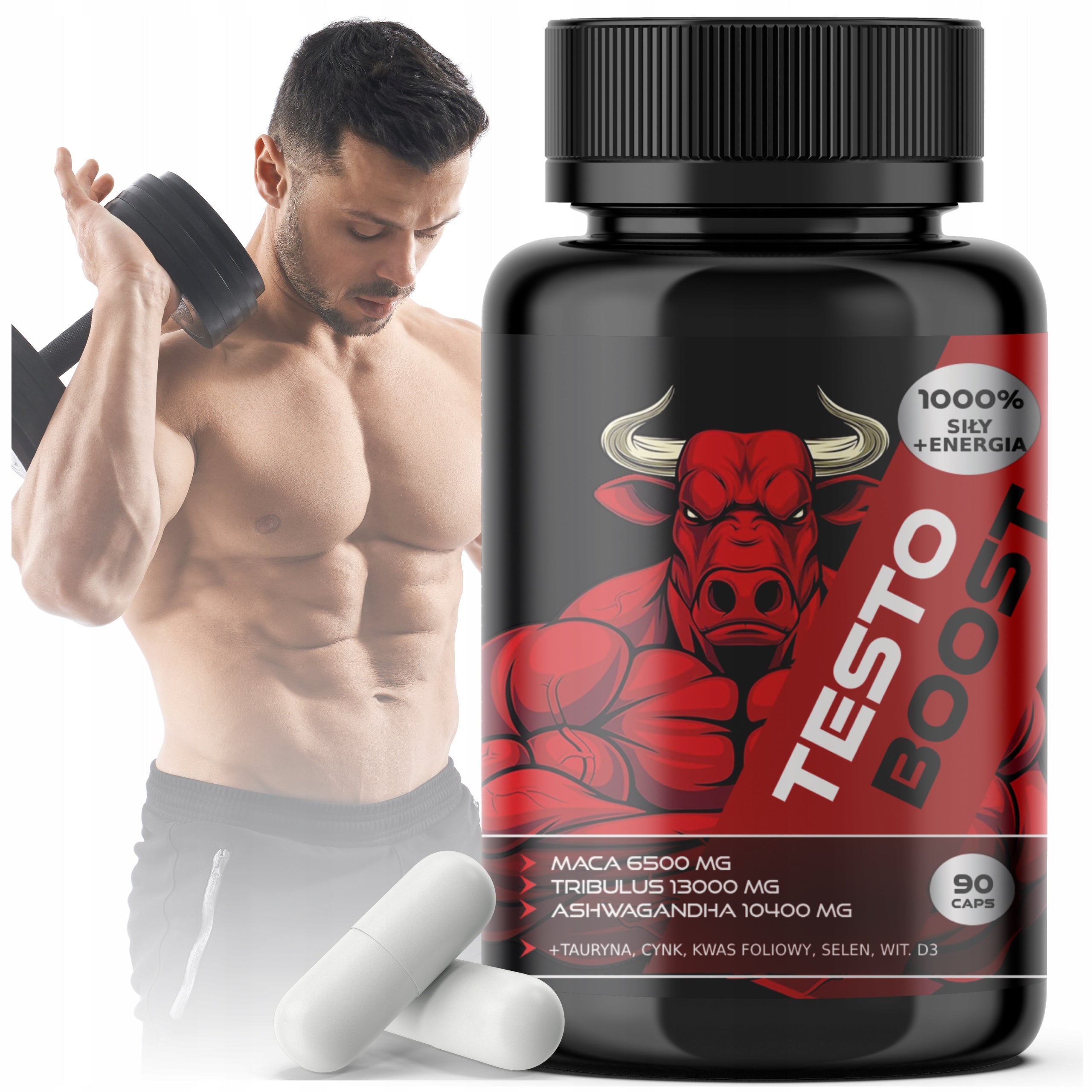 Testosterone Tablets Natural Testosterone Booster For Potency And Strength Packaging status original