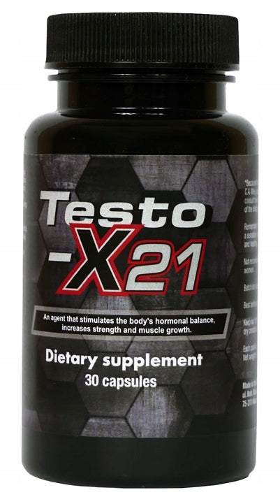Testosterone Testo-x21 strong for mass sculpture strength beta sitosterol maca Expiration date at least six months from the date of purchase