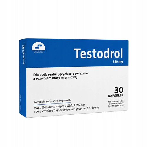 Testosterone Testodrol 30 Libido Potency Vitality Saponin MP Nutrition Packaging status original