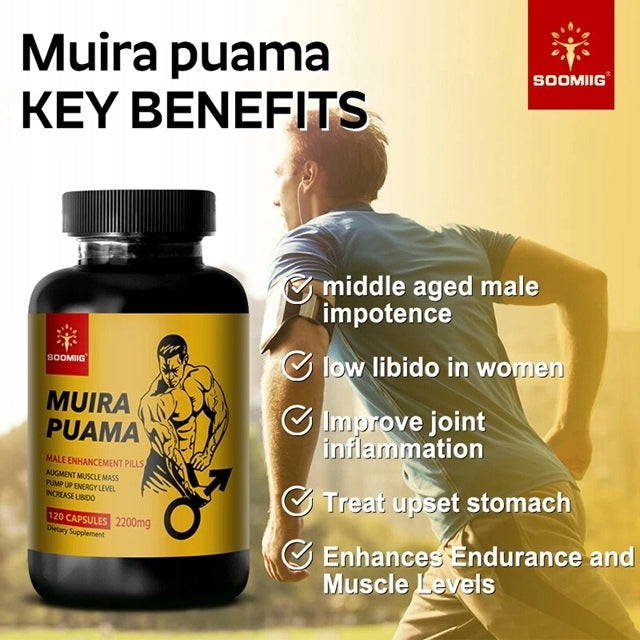 Testosterone booster for men, potency pills, energy support Packaging status original