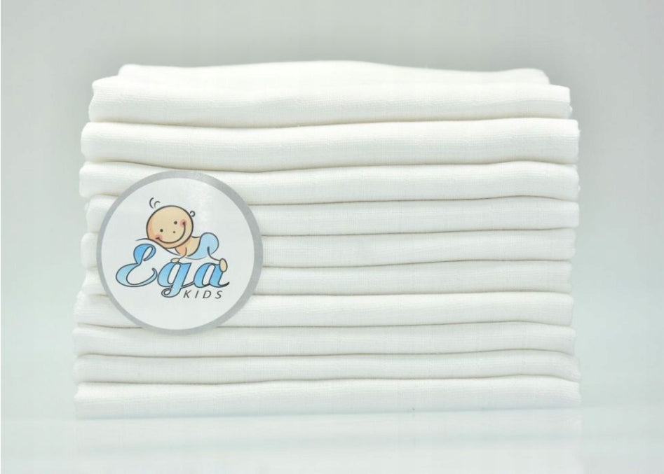 Tetra Diaper 70x80 WHITE EGA KIDS EAN (GTIN) 5907810510406