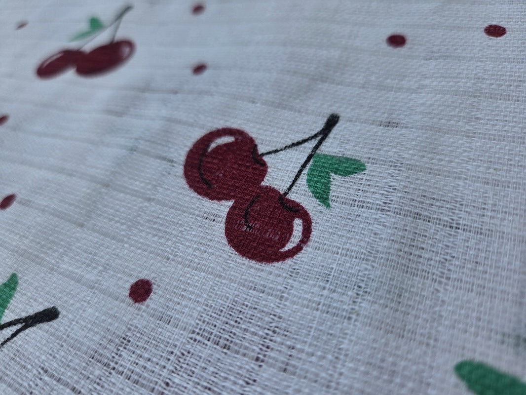 Tetra Diaper Colorful 70x80 Cotton 100% Fruit Soft Manufacturer code Pielucha tetrowa CZERWONE owoce