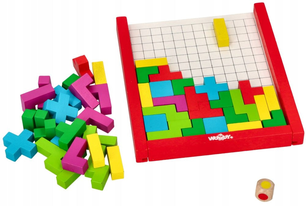 Medinis žaidimas - dėlionė Tetris Woody, 91918