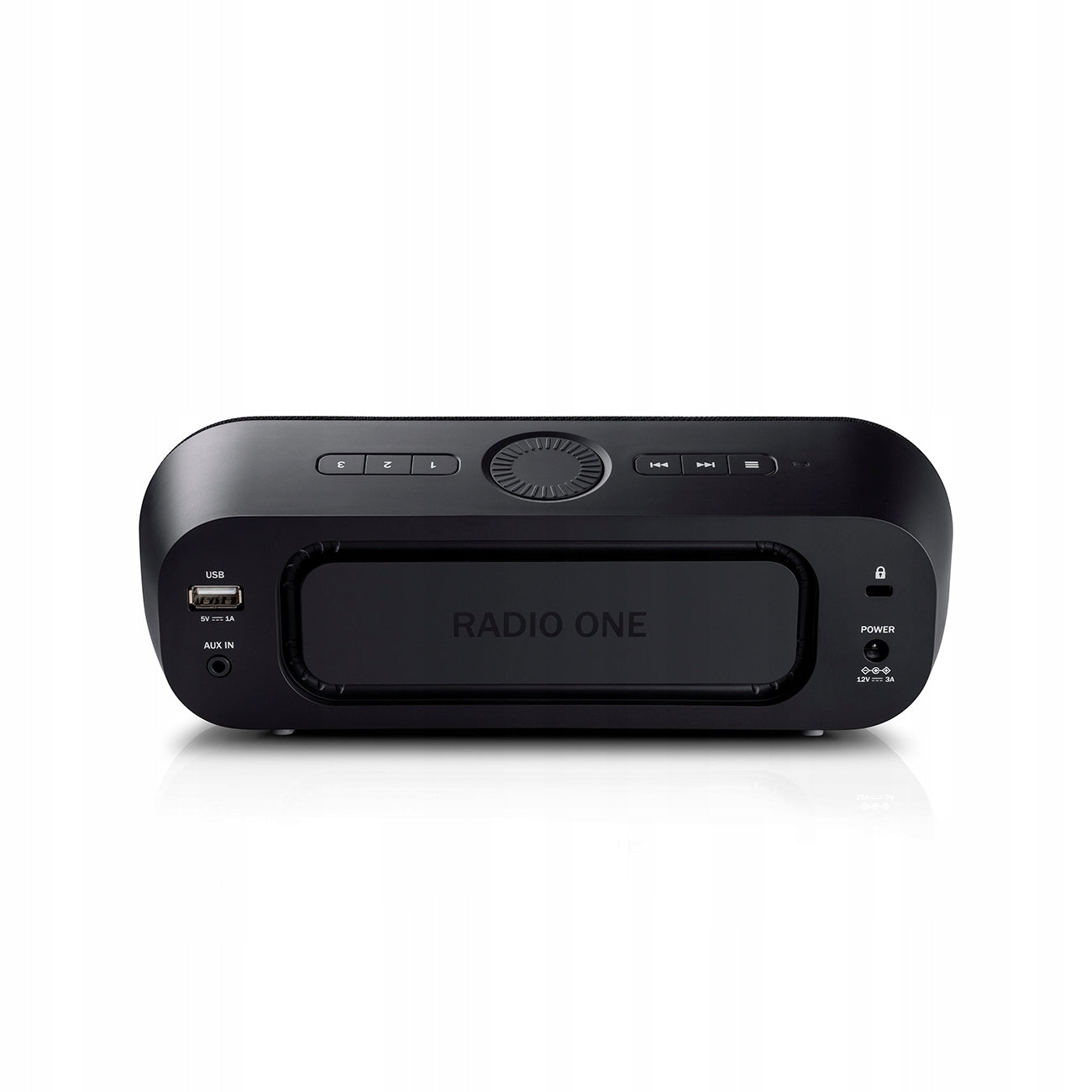 Teufel RADIO ONE alarm clock radio, Bluetooth, DAB+/FM Color black