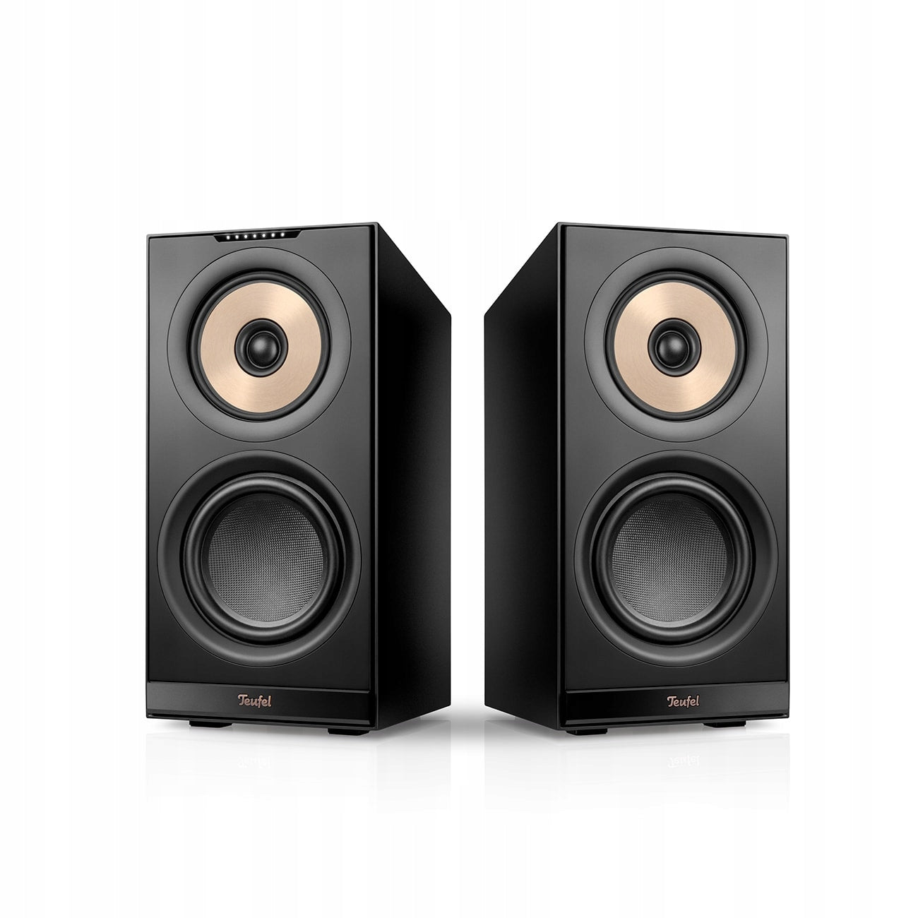 Teufel STEREO M 2 loudspeakers, active stand-mounted loudspeakers, Wifi