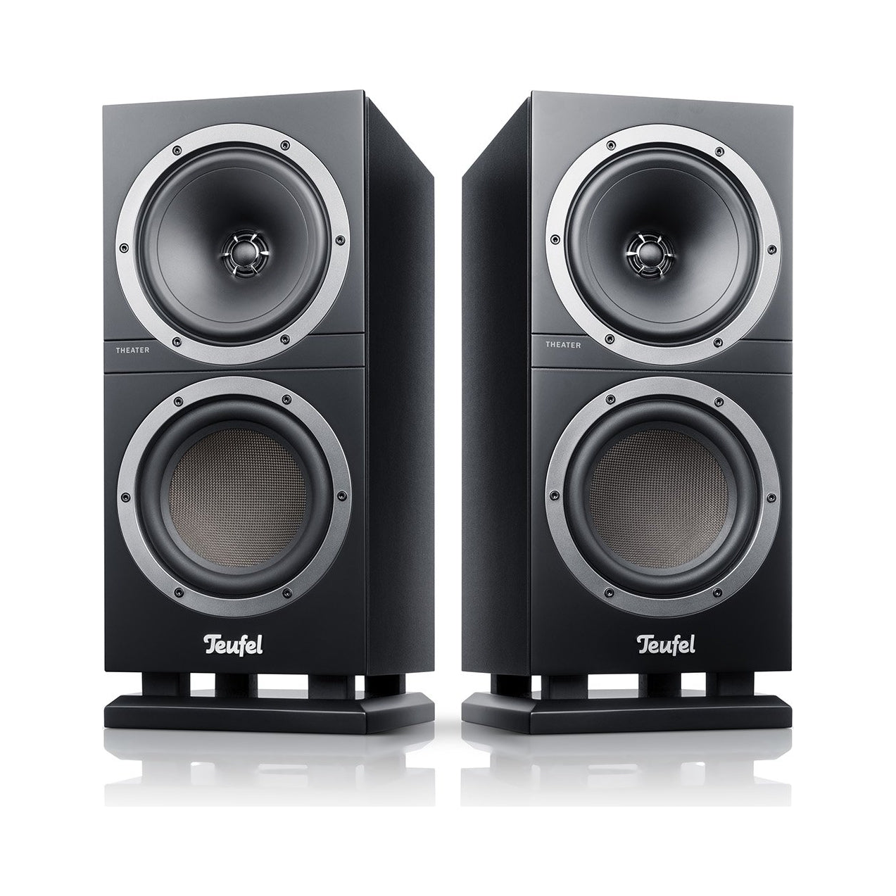 Teufel Theater 500S black pair speakers