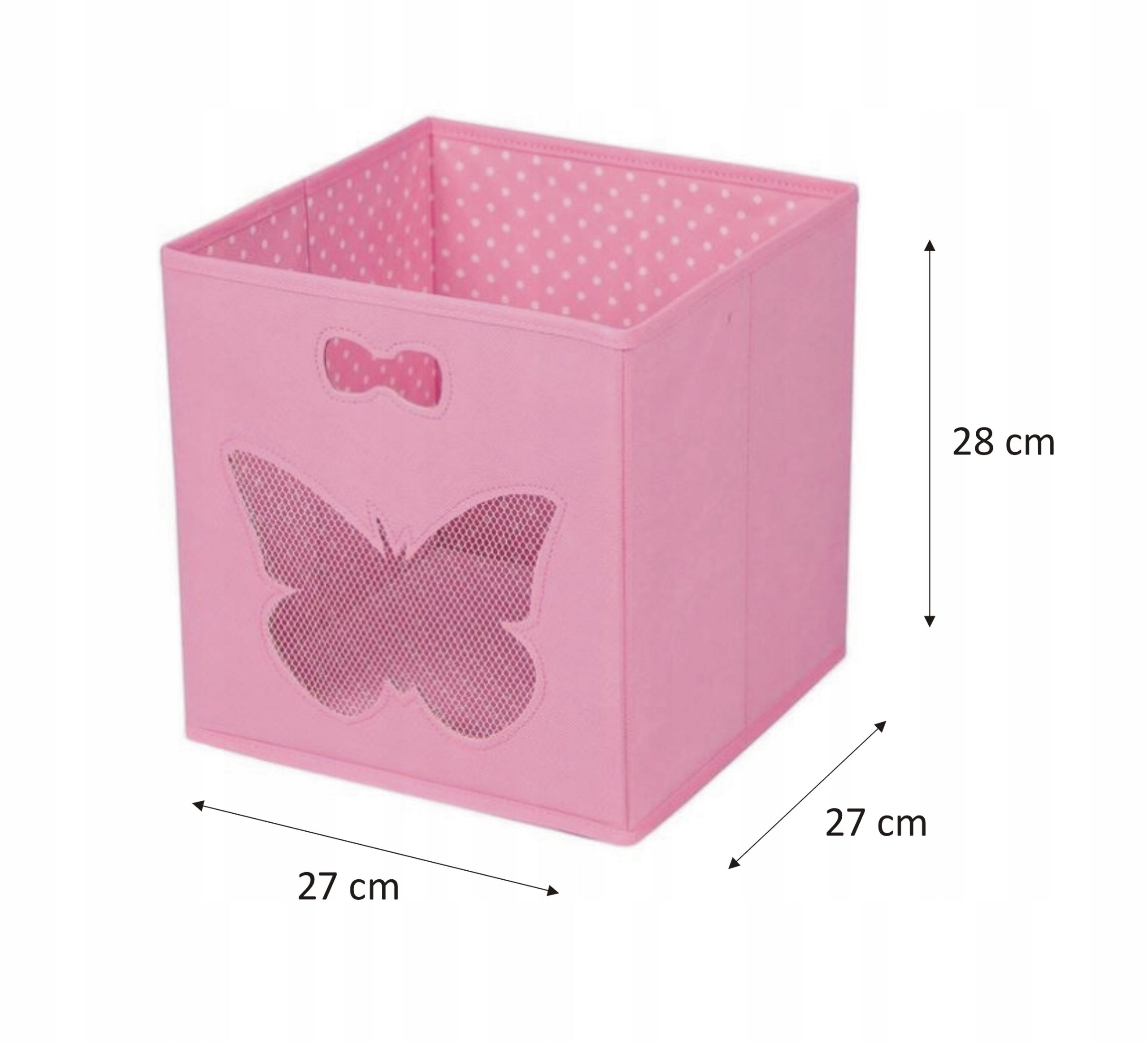 Textile basket toy box material container for children's room Brand Lacarte