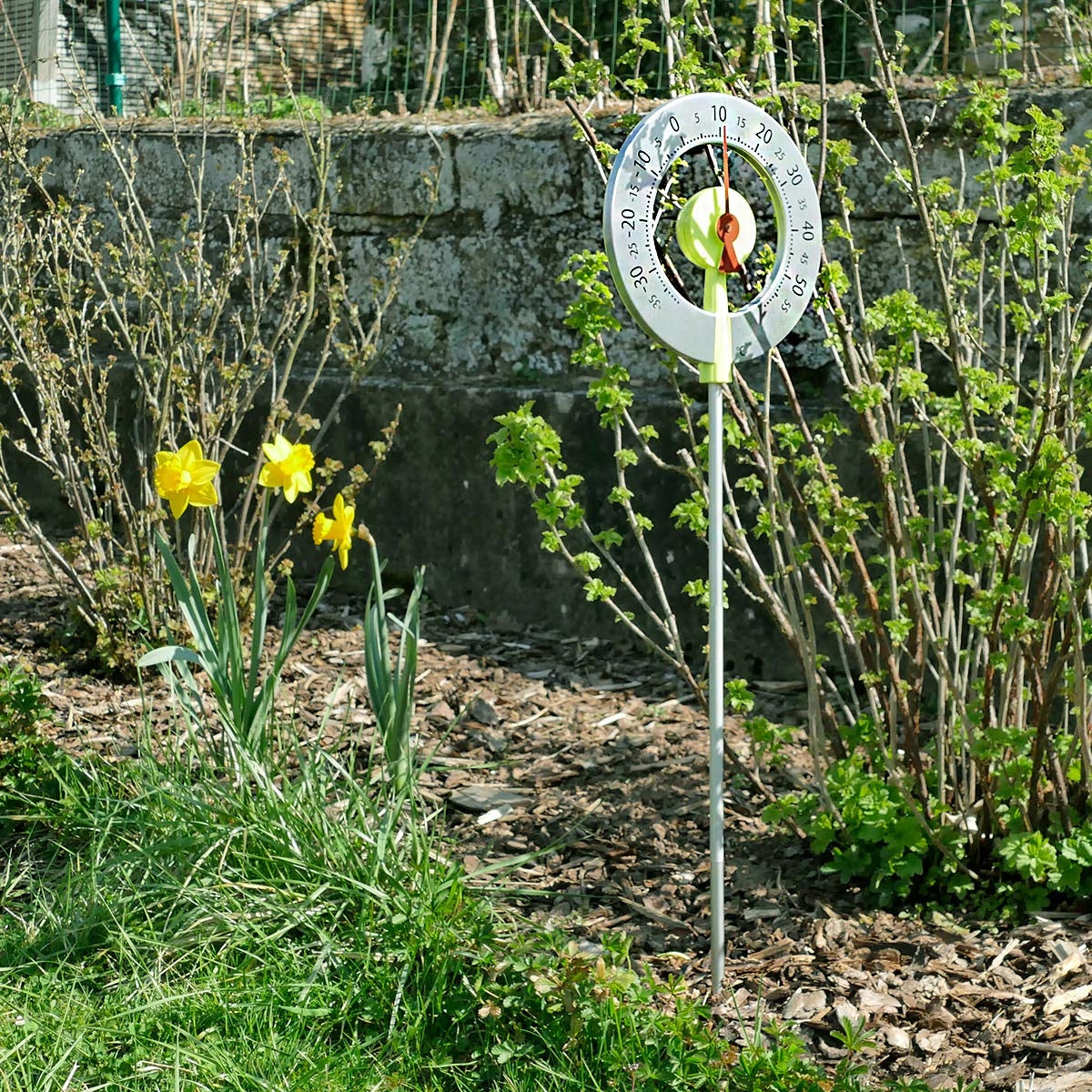 Analoges Design-Gartenthermometer LOLLIPOP 12.2055.07 