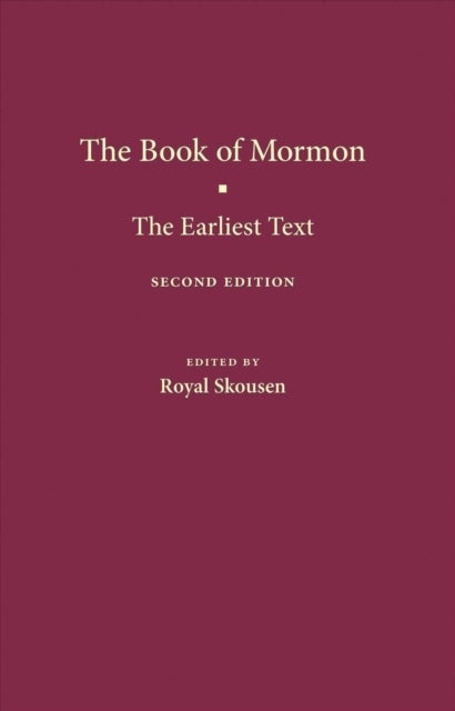 Buch Mormon: Der früheste Text, 2. überarbeitete Auflage 