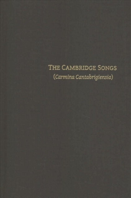 Cambridge Songs (Carmina Cantabrigiensia) 