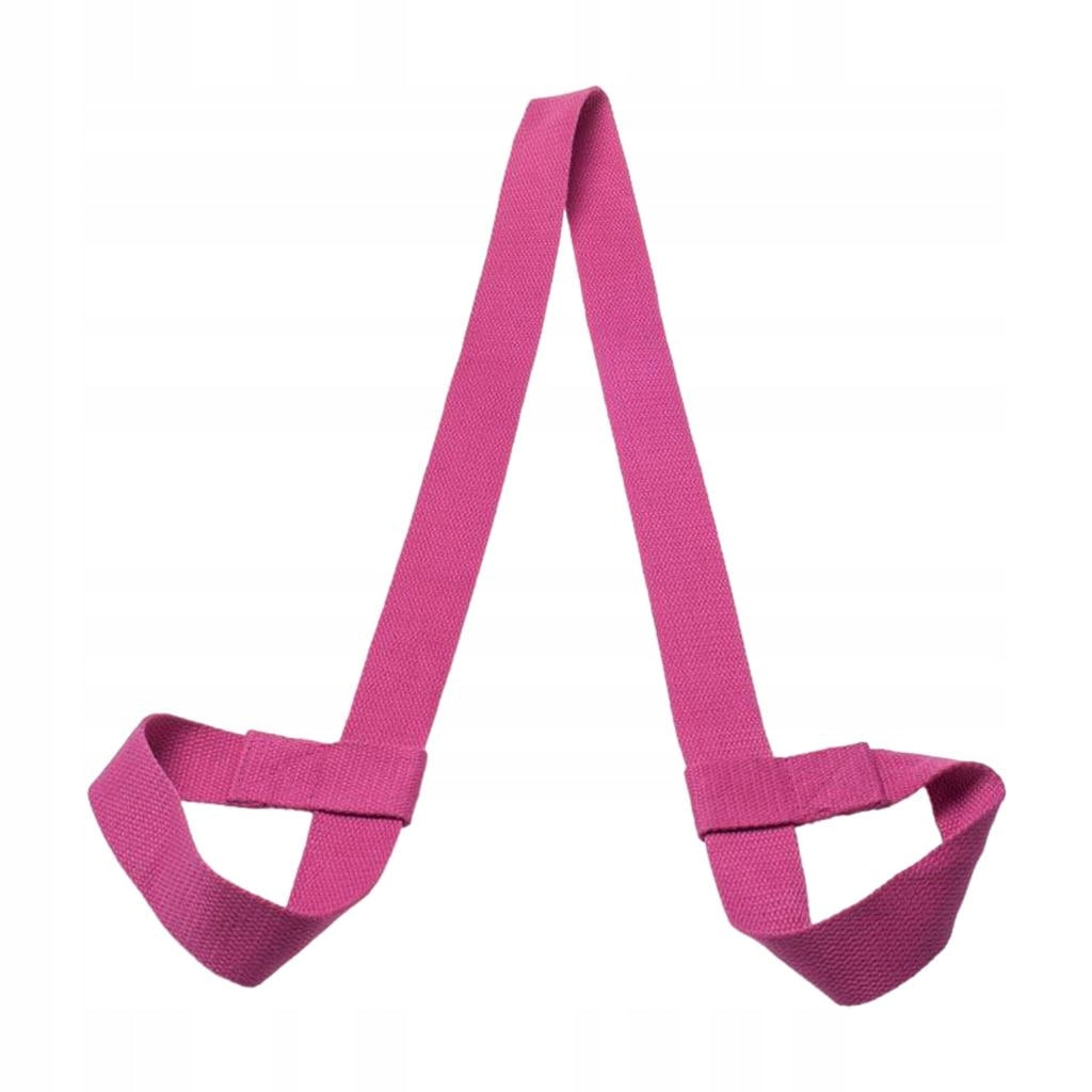 The Cotton Multifunctional Yoga Mat Strap Is Adjustable to Hold And Fushia Color other