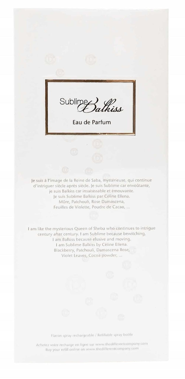 The Different Company Sublime Balkiss EDP 100ml Manufacturer code LR01