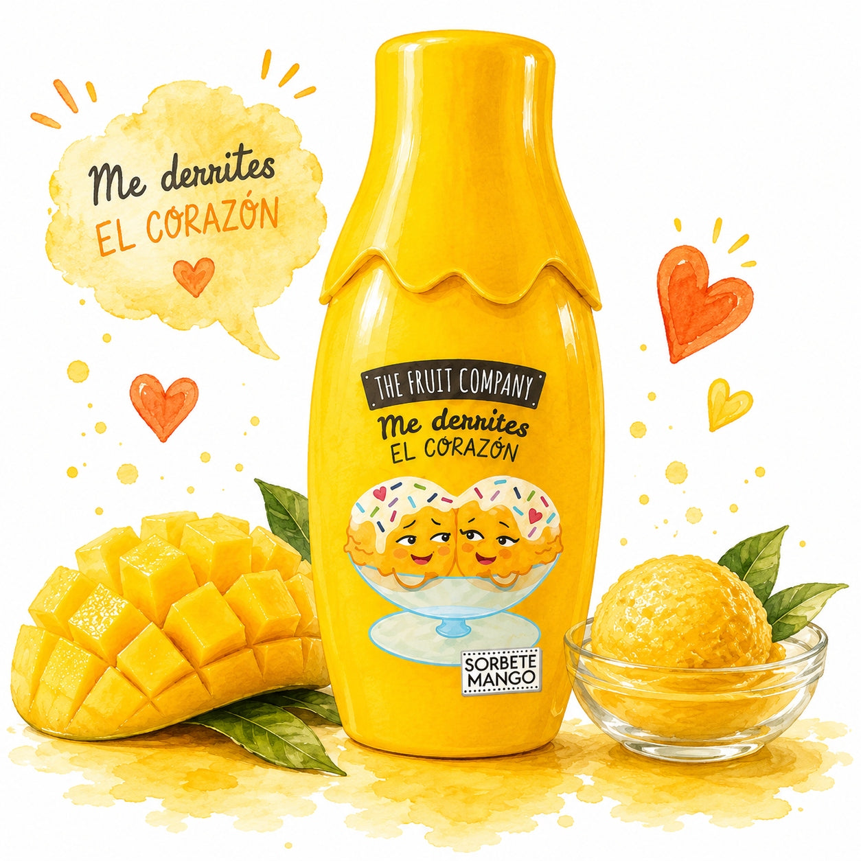 The Fruit Company Eau de Toilette – Sorbete Mango 40 ml Brand The Fruit Company