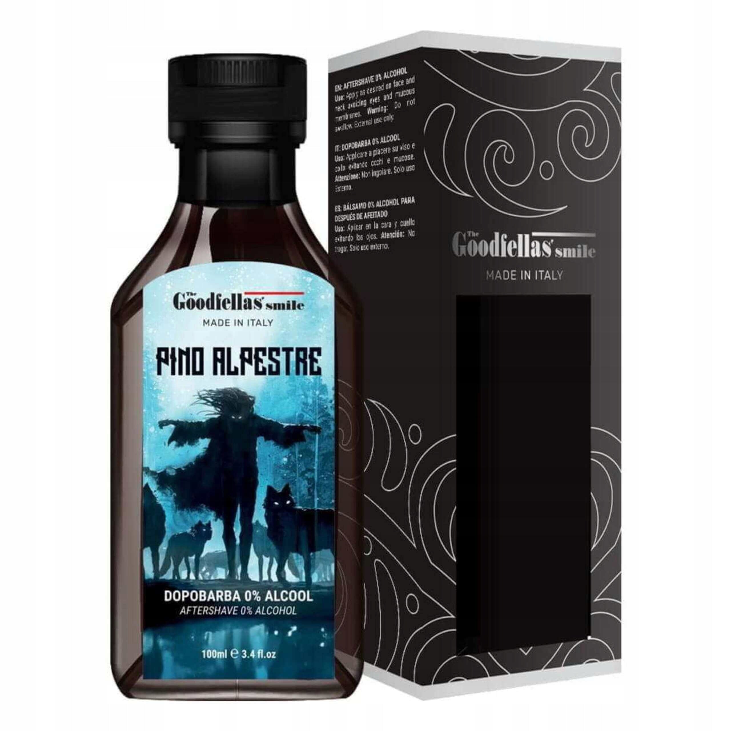 The Goodfellas Smile After Shave Alcohol Free Pino Alpestre 100 ml Packaging status original