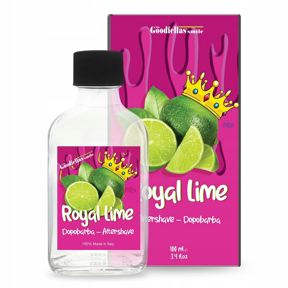 The Goodfellas' royal lime aftershave 100ml