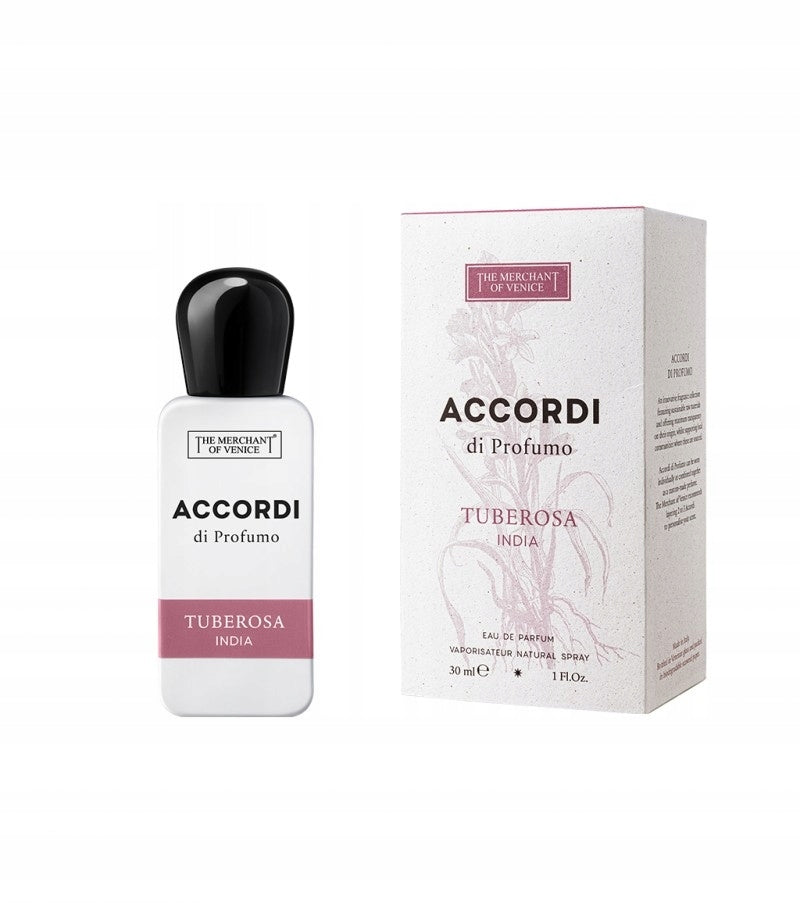 The Merchant Of Venice Accordi Di Profumo Tuberosa India 30 ml Packaging status original