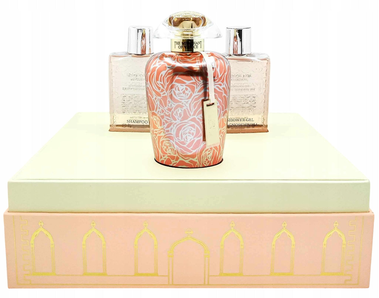 The Merchant of Venice Rosa Moceniga EDP 100ml + shampoo + gel Gift Set EAN (GTIN) 0679602489430