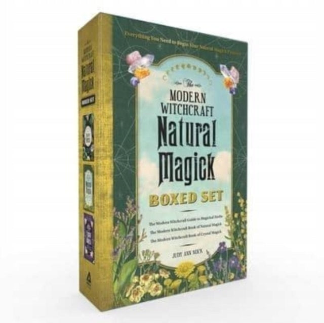 Modern Witchcraft Natural Magick Boxed Set: The Modern Witchcraft Guide to Magickal Herbs, The Modern Witchcraft Book of Natural Magick, The Modern Witchcraft Book of Crystal Magick Boxed Set