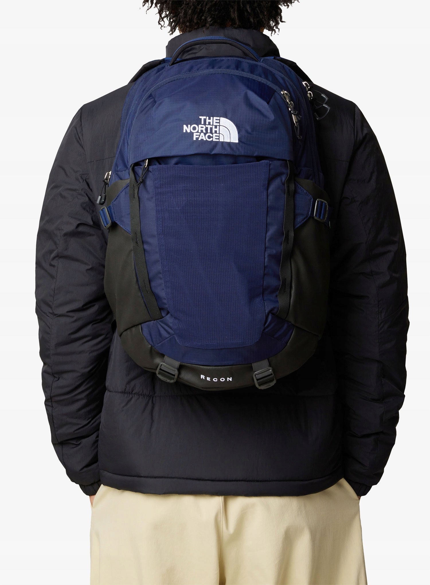 The North Face Recon Backpack - Navy/Black 53Z1 Brand The North Face
