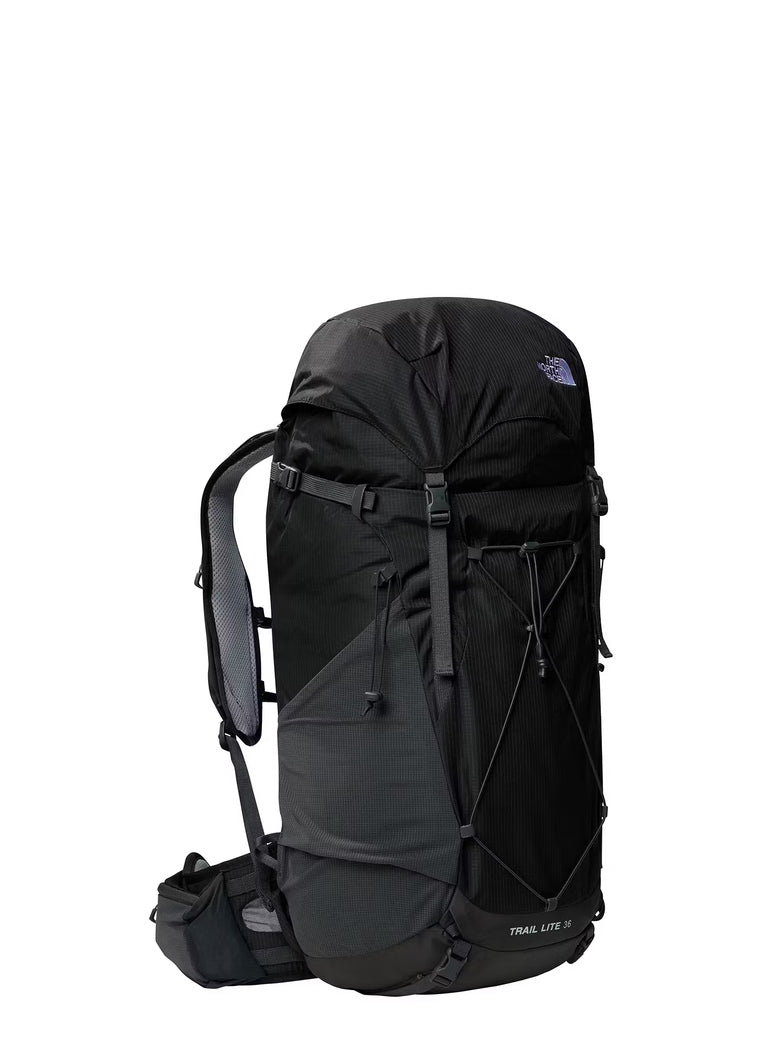 The North Face Trail Lite 36 L/XL Hiking Backpack - Black/Asphalt Grey