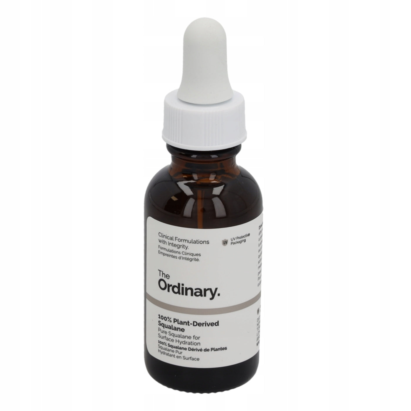 Feuchtigkeitsspendendes Gesichts- und Haaröl The Ordinary, 100 % pflanzliches Squalan, 30 ml 