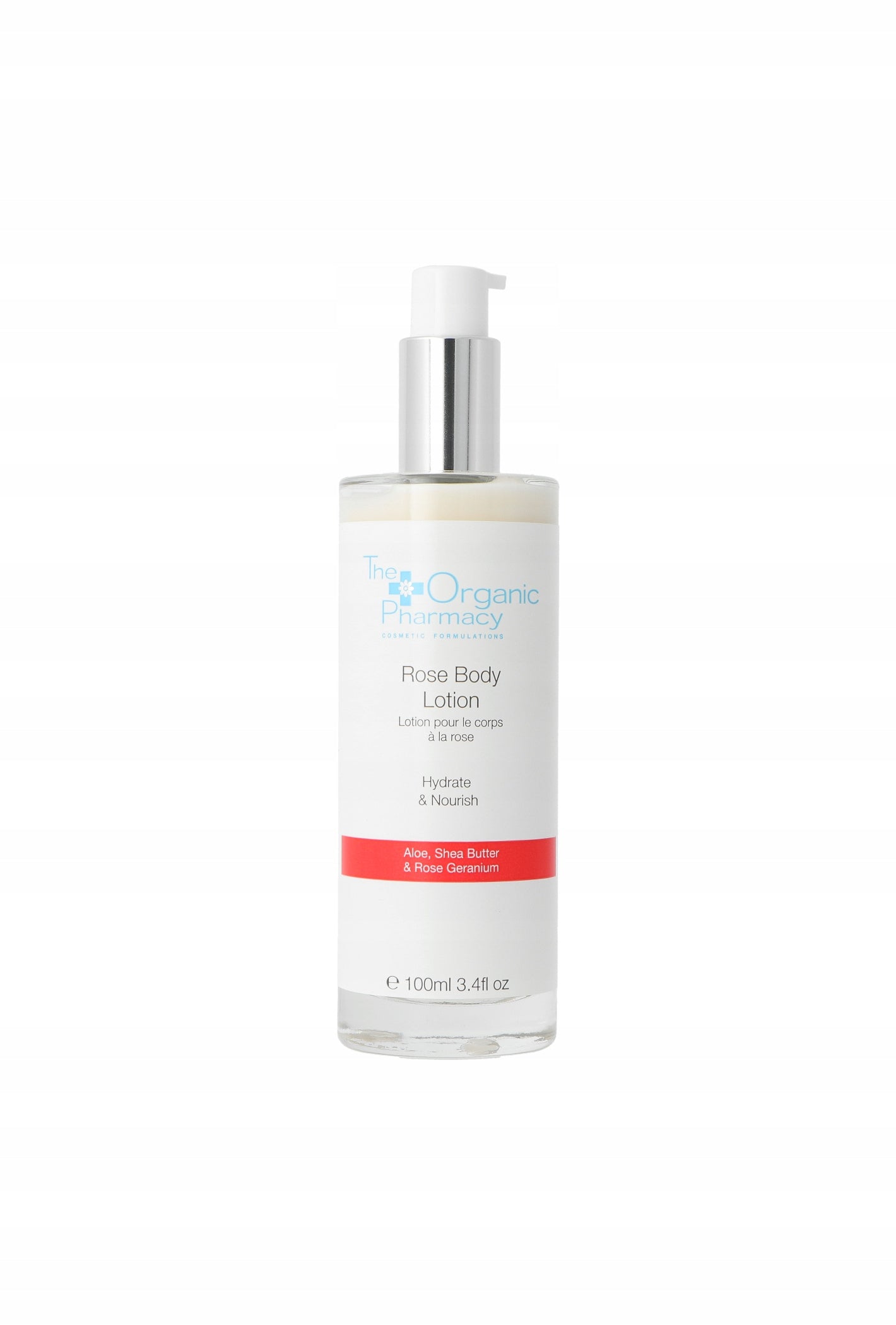 Körperlotion The Organic Pharmacy Rose 100 ml 