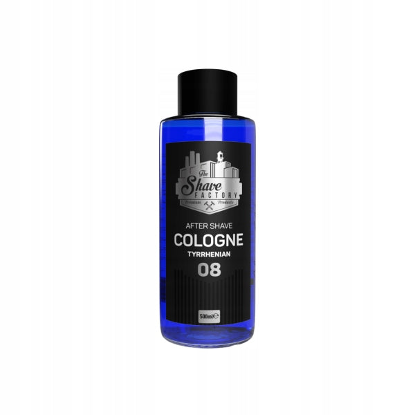 The Shave Factory After Shave 500ml 08 Tyrrhenian Glass Bottle