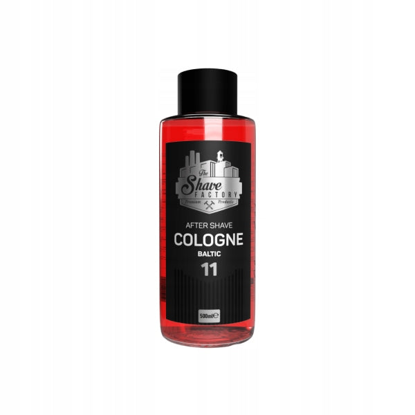 The Shave Factory Aftershave 500ml 11 Baltic Glass Bottle