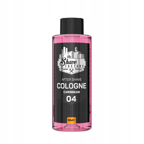 The Shave Factory Caribbean 04 AfterShave PERFUMED After Shave 500ml