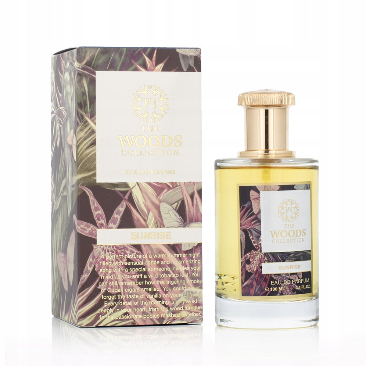 The Woods Collection Sunrise Perfumed Water 100 ml Packaging status original