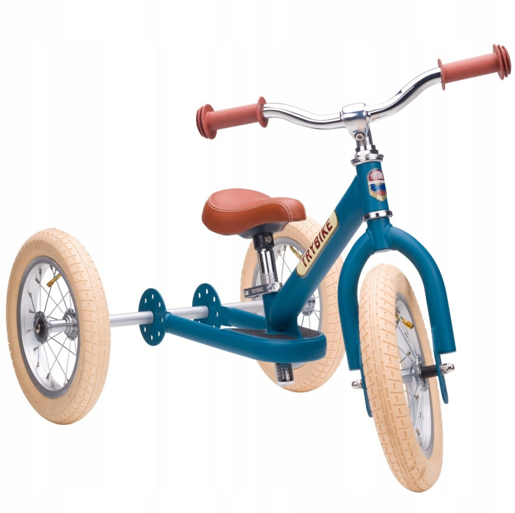 The first children's balance tricycle 2in1 - Trybike Blue15m+