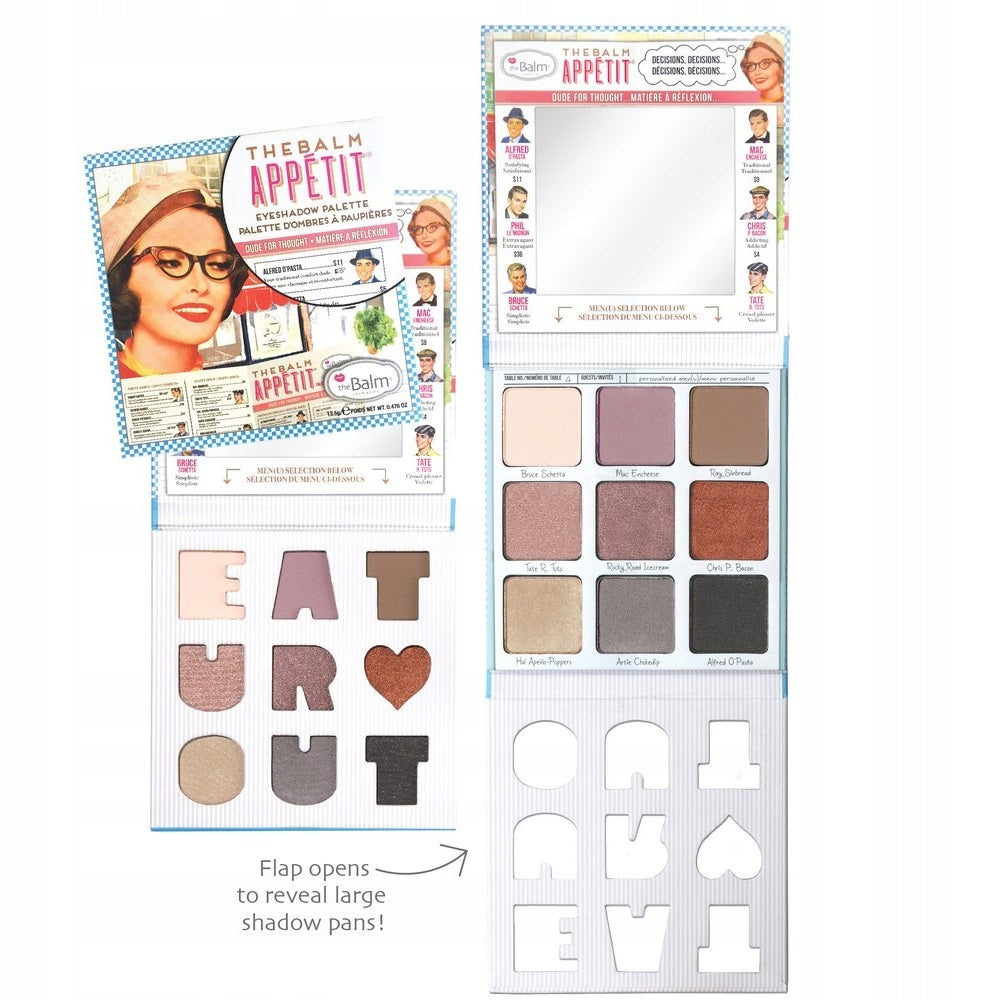 Lidschattenpalette Balm Appetit, 13,5 g 