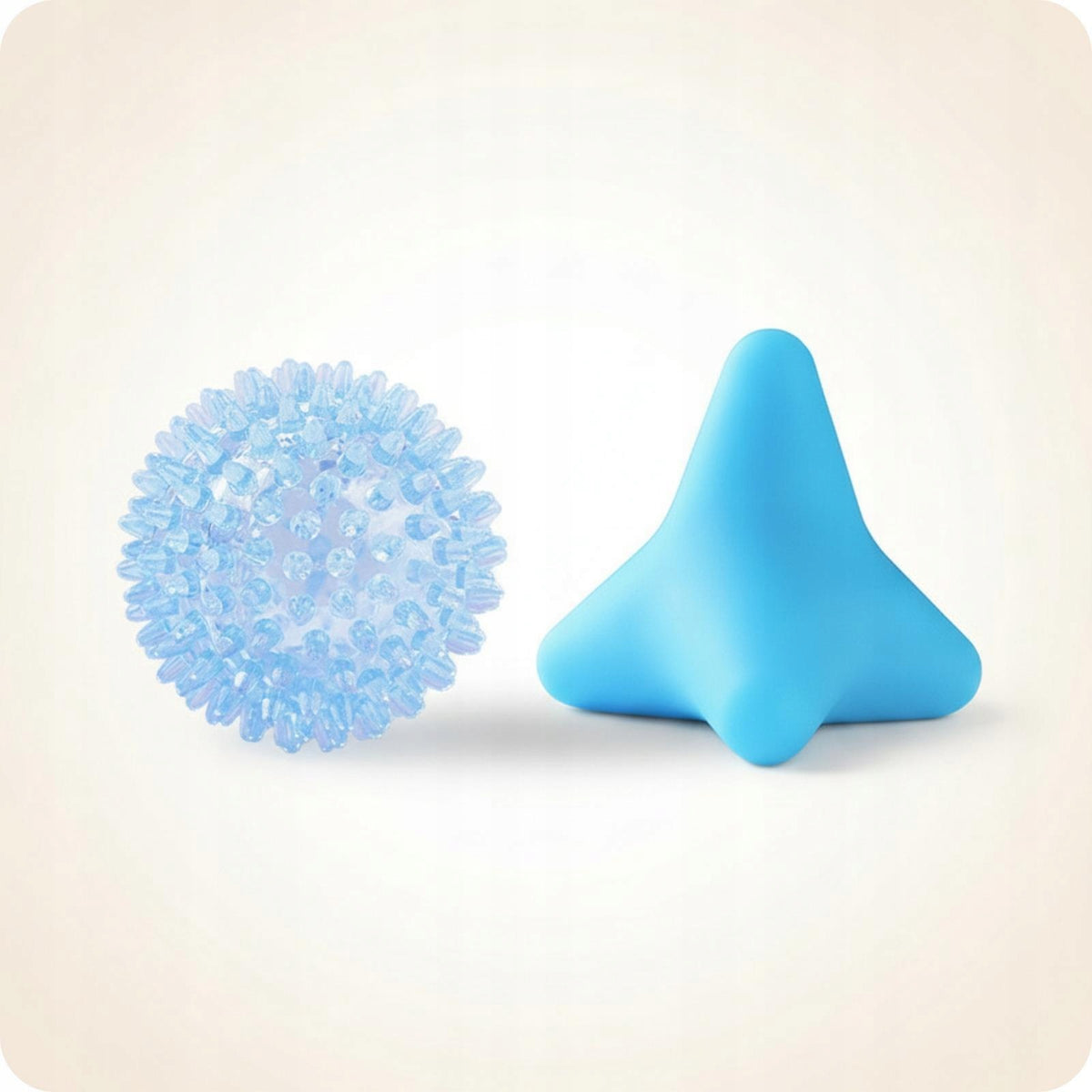 Therapy Massage Balls Spiky and Smooth Fascia Release Tools for Black a Medical device no