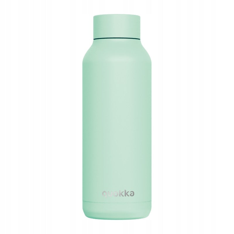Thermal Bottle Quokka Solid Thermos for Tea BPA FREE Solid Mint 510ml