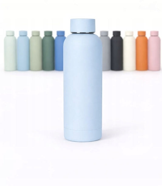 Thermal Bottle Steel 500ml for Hot and Cold Beverages Blue