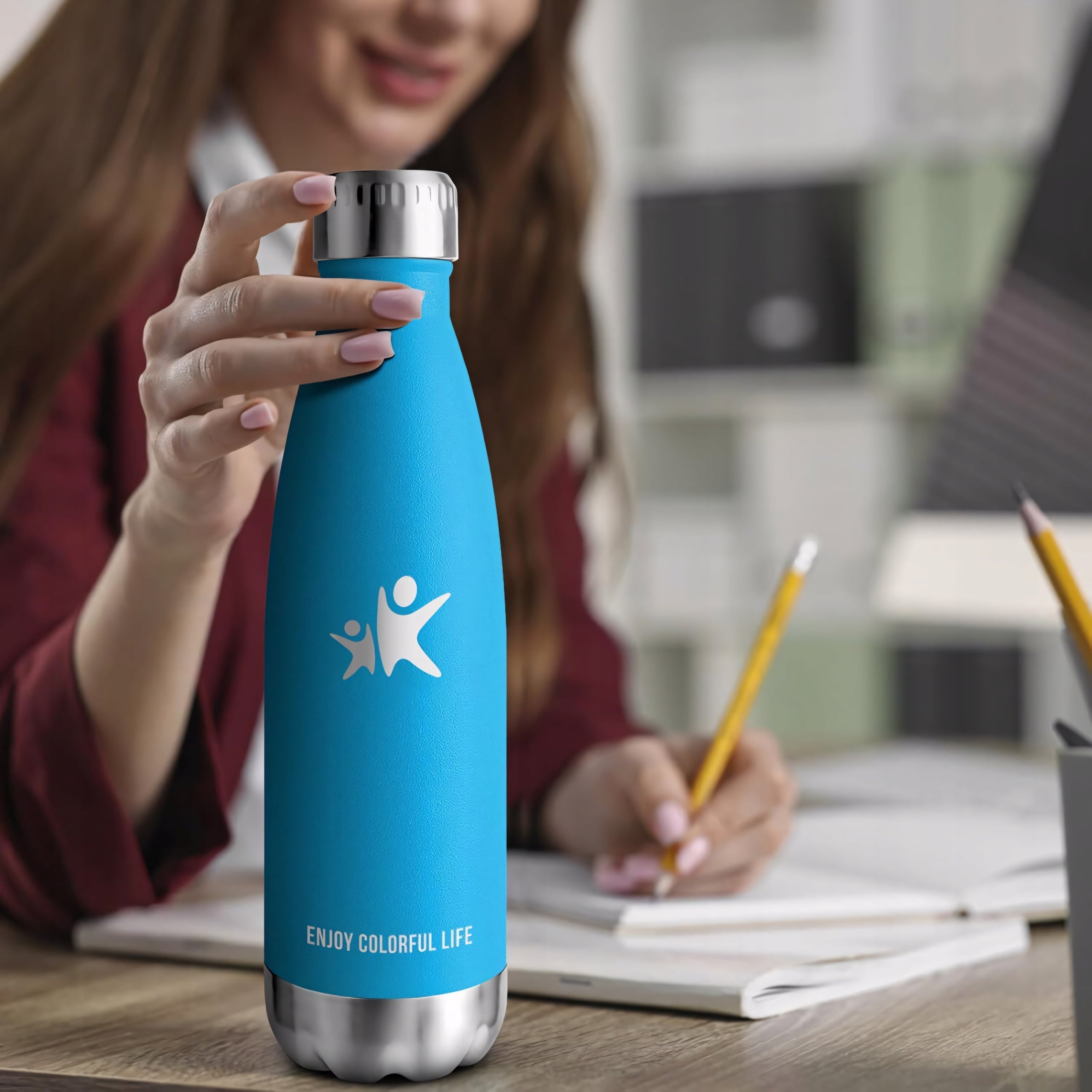 Thermal Bottle Water Bottle Drinks 750ml 12/24H Thermos for Coffee Tea Manufacturer code Butelka Termiczna Bidon na Wodę Napoje 750ml