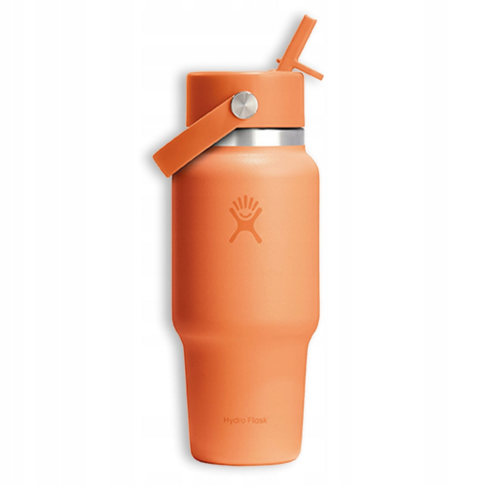 Thermal Bottle with Straw Hydro Flask Travel 710 ml