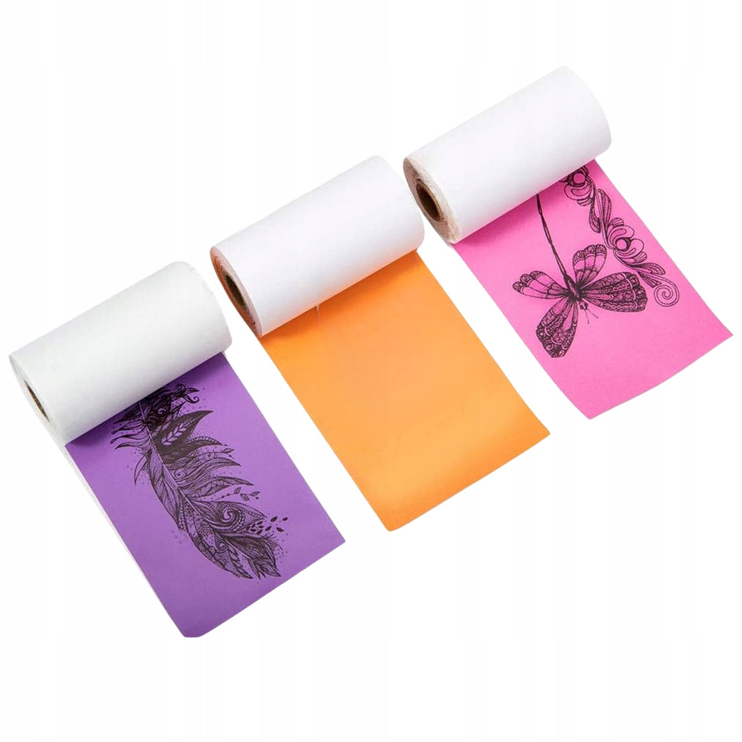Thermal Color Paper 50mm 3,5m Phomemo M02 PRO Self Adhesive Stickers