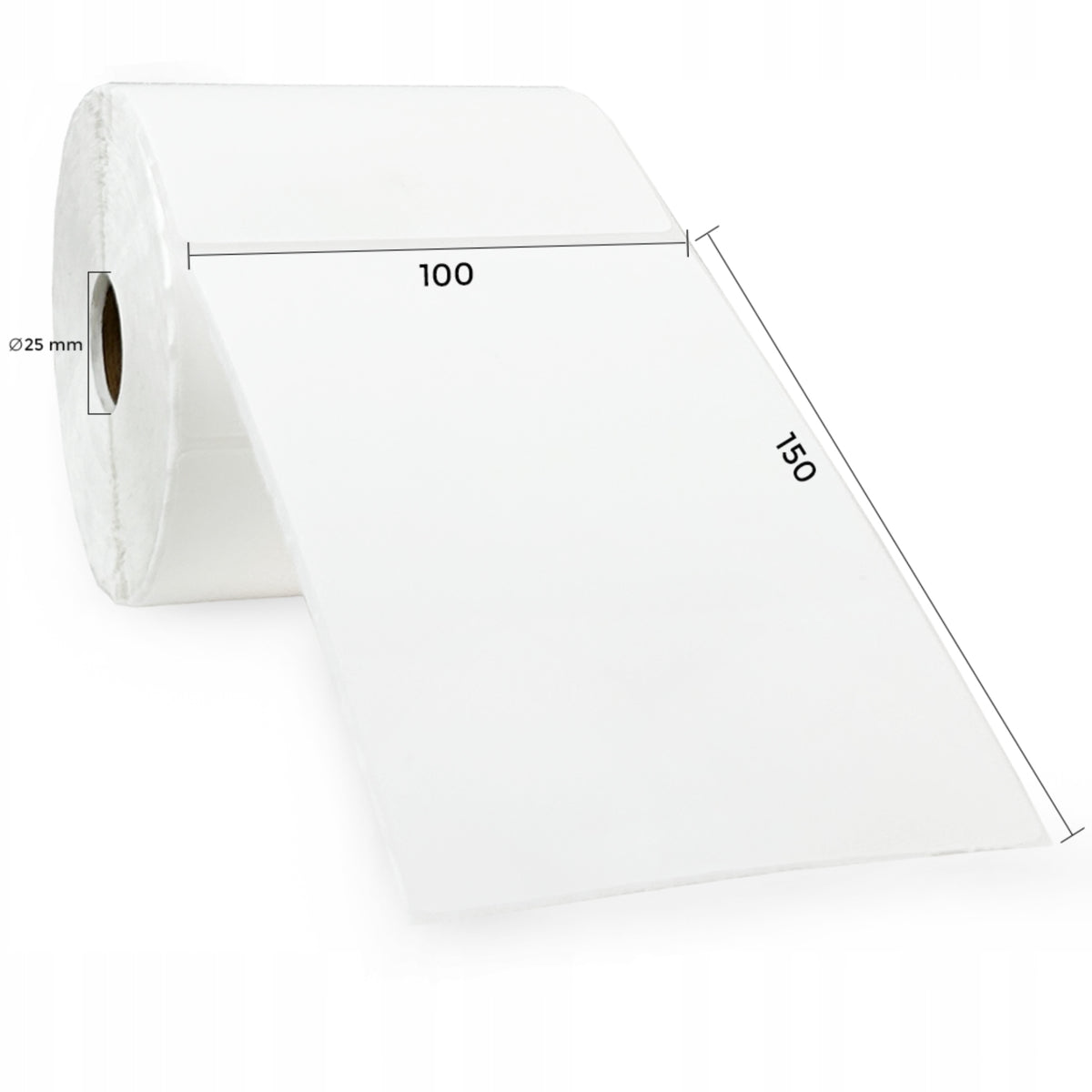Thermal Courier Labels White 100x150mm 500pcs Godex Zebra Brother TD Packaging status original