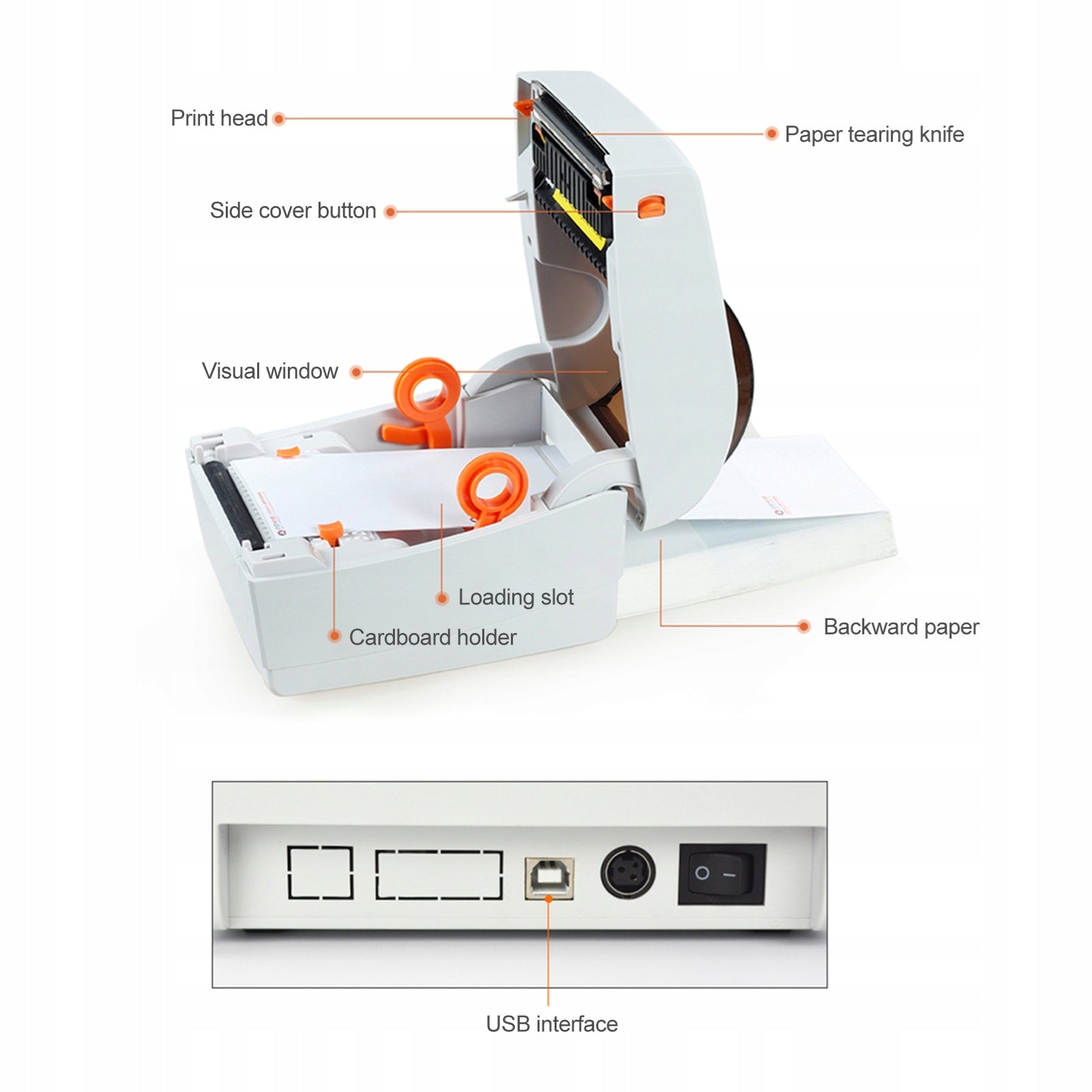 Thermal Label USB Printer BT Labels Printing Machine Fast JU Brand no brand
