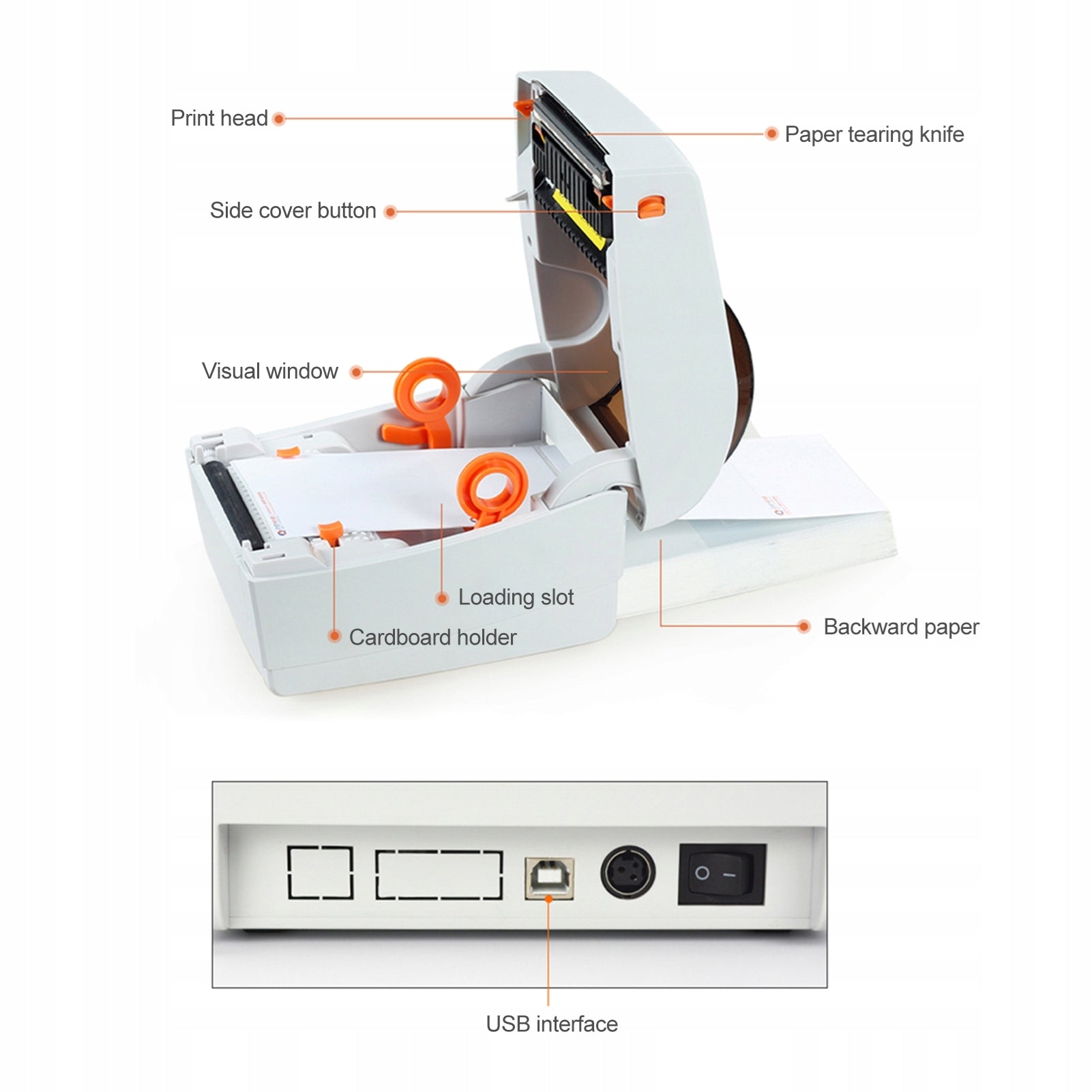 Thermal Label USB Printer BT Labels Printing Machine Fast WZ Brand no brand