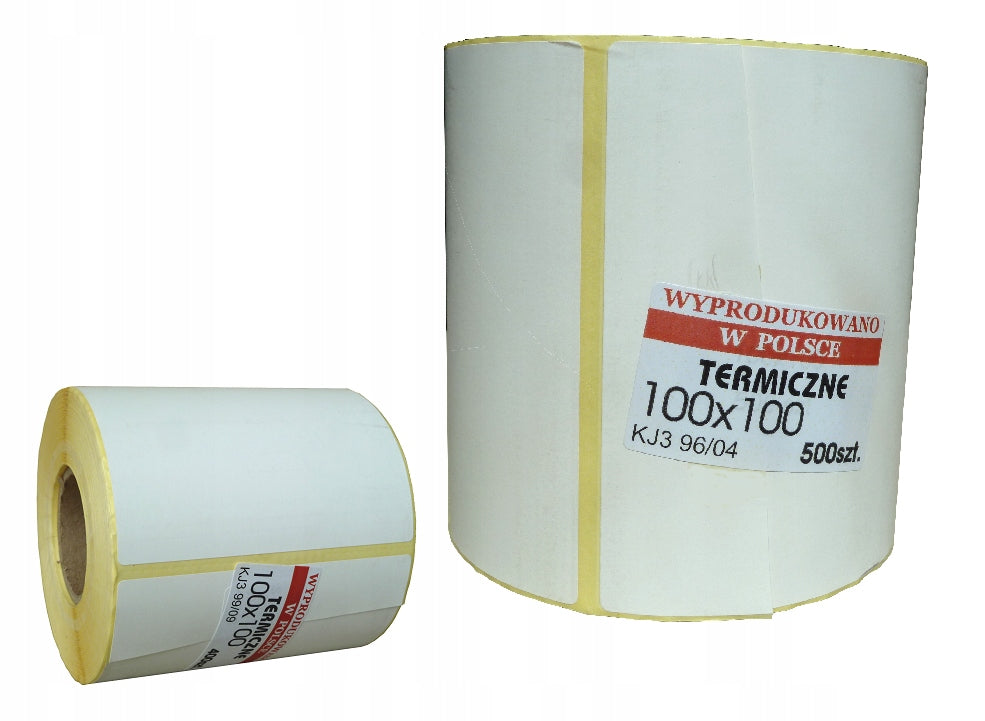Thermal Labels 100x100 ZEBRA Glue STRONG/Mail