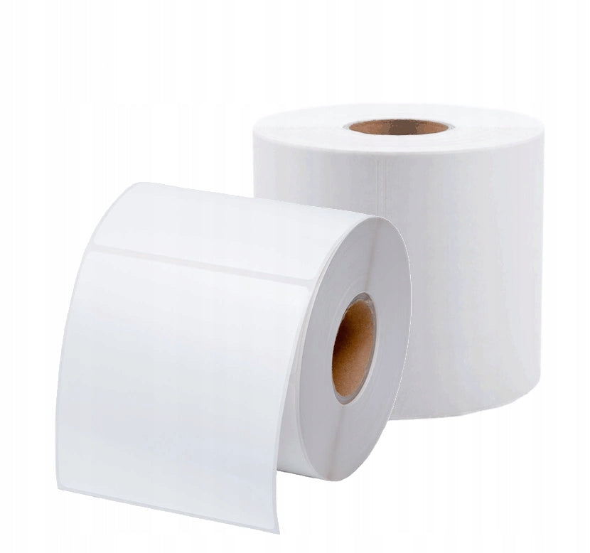 Thermal Labels 100x150 White Label 500 Pcs Perforated Power Glue