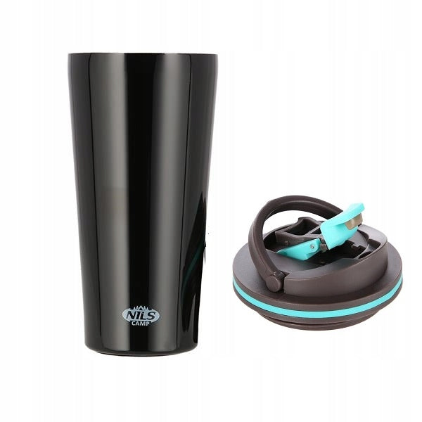 Thermal Mug 500ml for Cold and Hot Drinks Coffee for Car NILS Steel